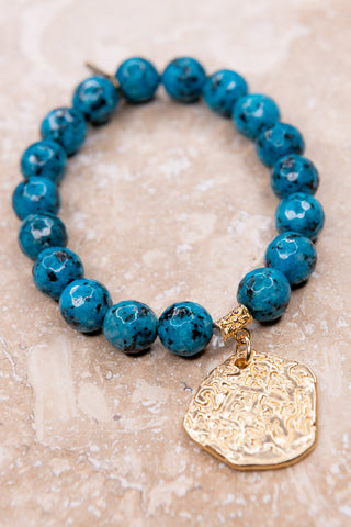 Blue Natural Stone Bracelet
