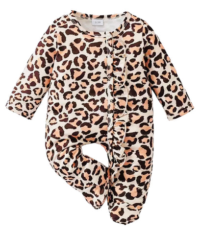 Baby Girl’s Leopard Outfit