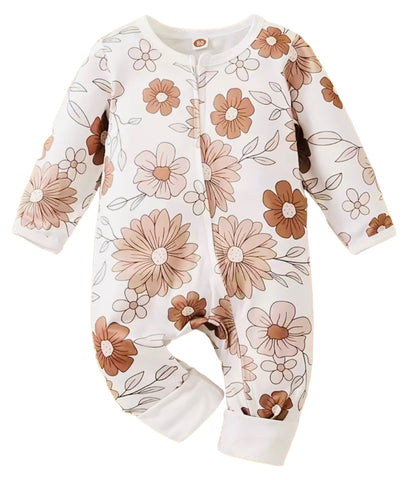 Baby Girl’s Floral Outfit