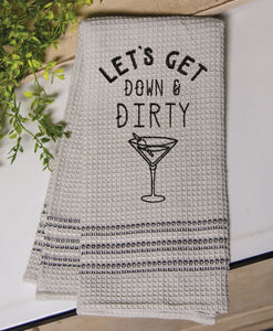 Let’s Get Down Dish Towel