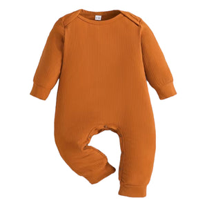 Orange Long Sleeve Baby Outfit