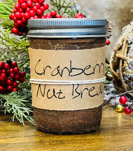 Black Crow Candles - Cranberry Nut Bread