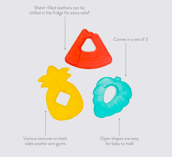Fruit Cutie Coolers Water Filled Teethers