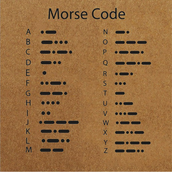 Keep Going Morse Code Bracelet