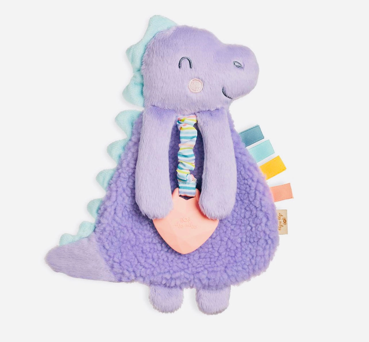 Purple Dino Lovey Plush